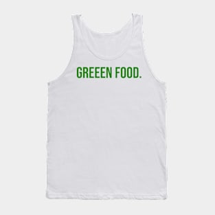 green food Tank Top